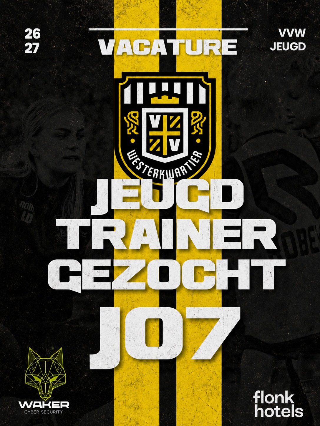 Trainer gezocht voor JO7 ⚽
